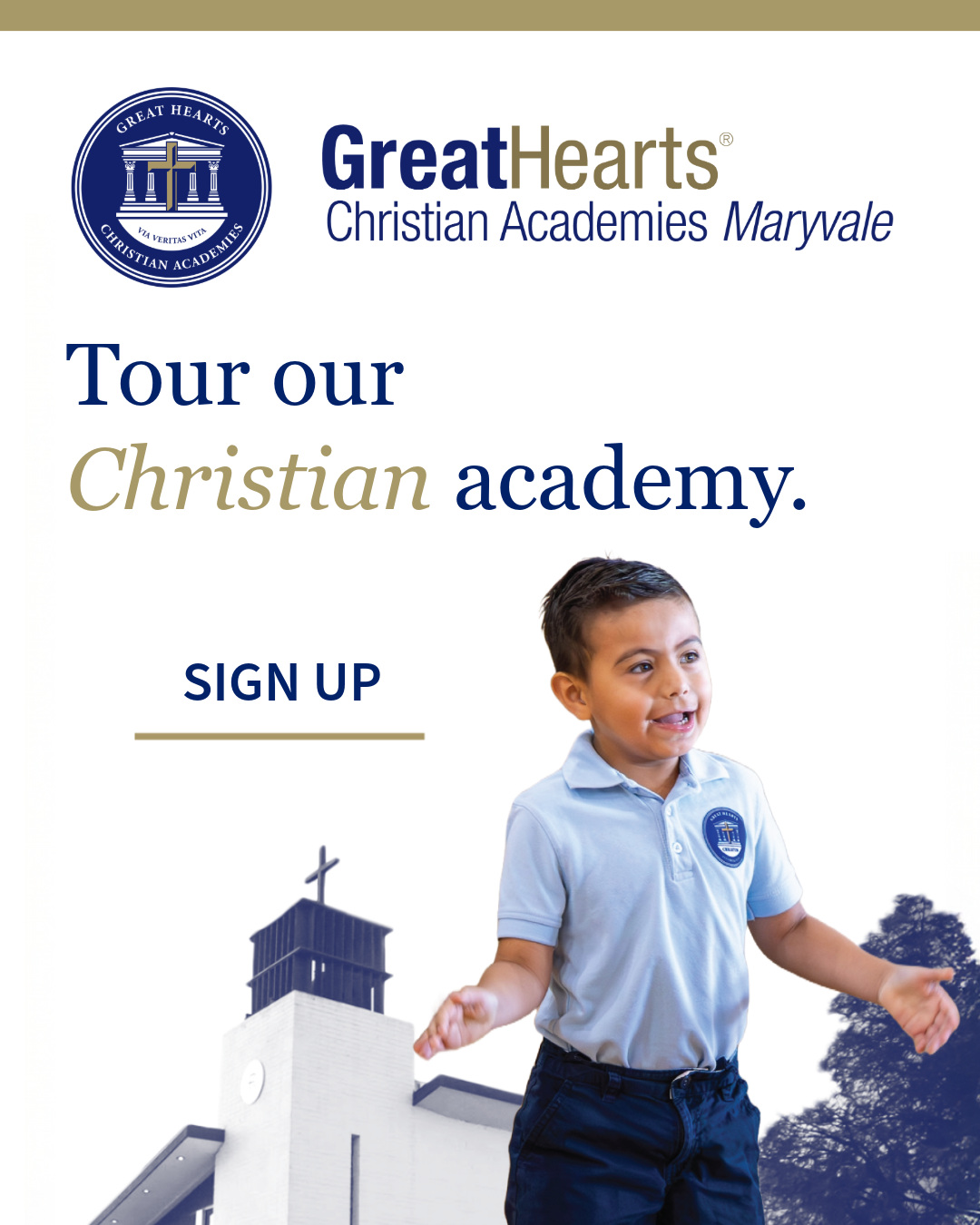 Tour our Christian Academy | Sign up